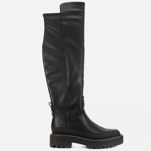 Sam Edelman Boots Women's Lerue Over-The-Knee Lug Sole Boots Black